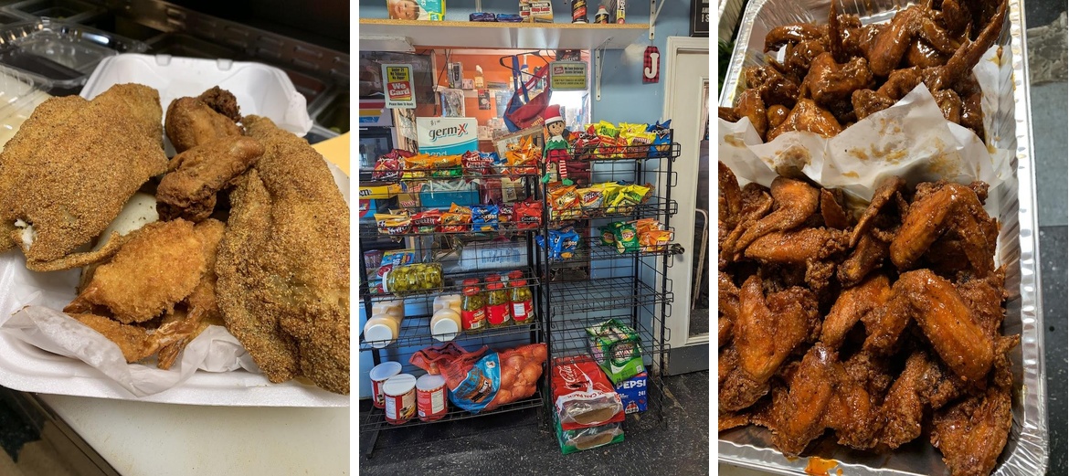 Honey J's Snack Shop Menu