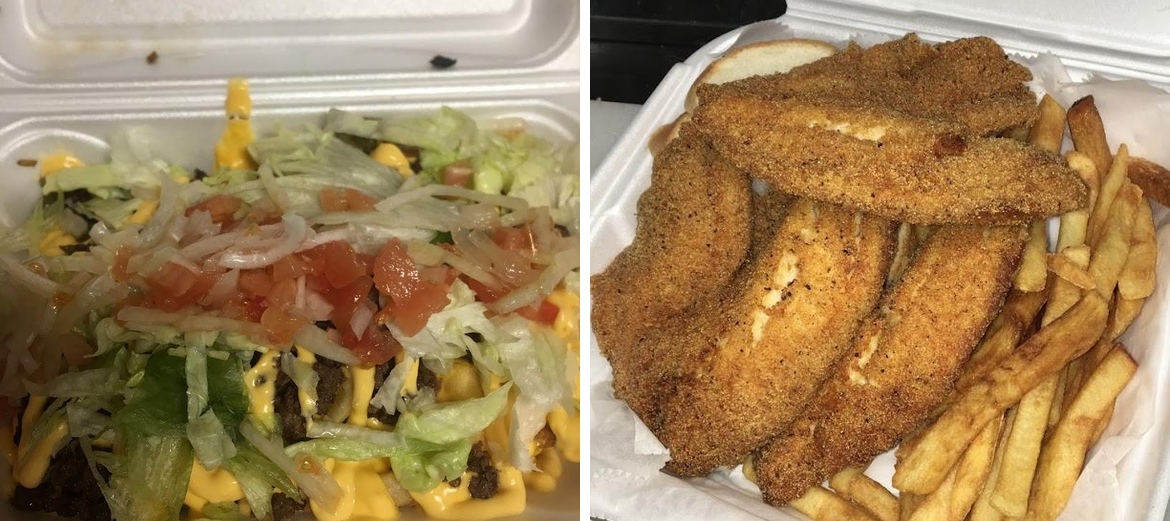 Honey J's Snack Shop Menu