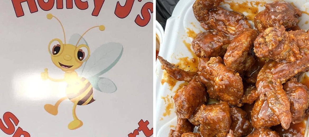 Honey J's Snack Shop Menu