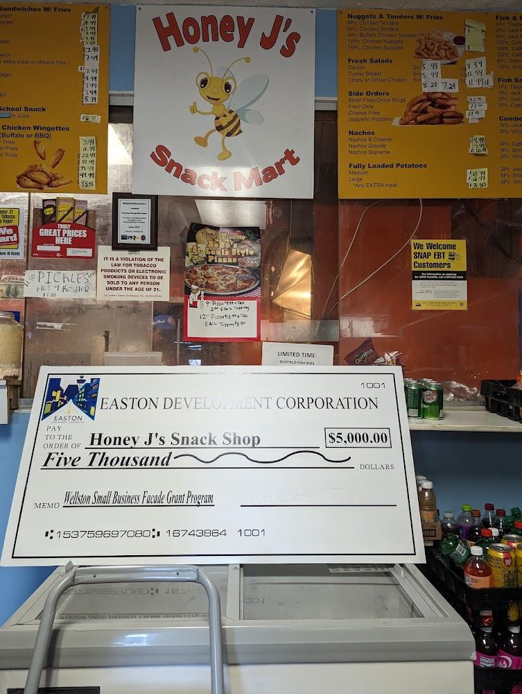 Honey J's Snack Shop Menu image 4