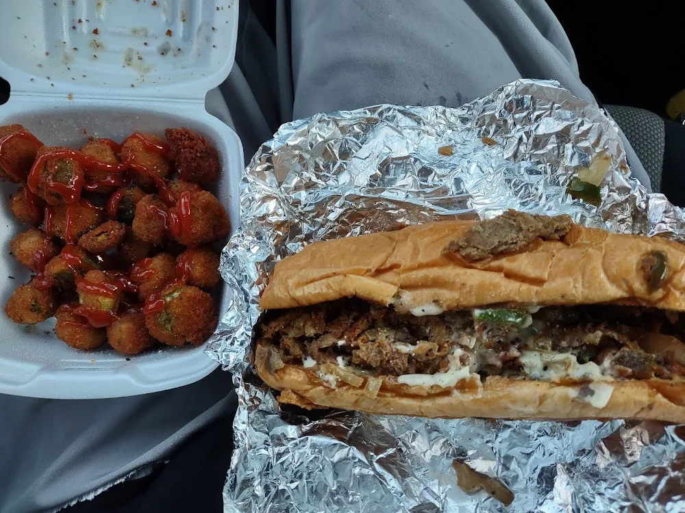 Philly Steak and Okra